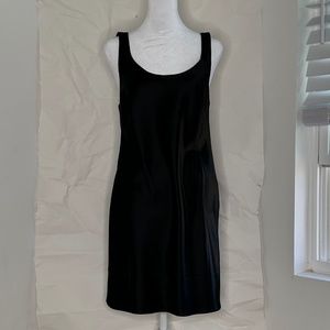 ASOS Mini Black Satin Dress
